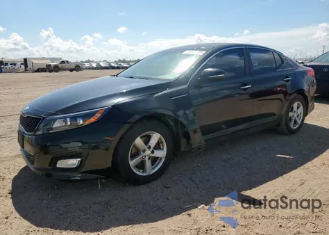 2014 Kia Optima Lx из США, поврежденный, VIN 5XXGM4A73EG265345